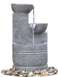 China Granite Color 3 Tier Outdoor Water Fountains CE / GS / TUV / UL Approved supplier