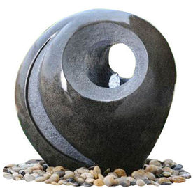 China Hand Cast Ball Water Fountain , Water Sphere Fountain For Courtyard supplier