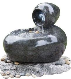 China Fiberglass Outdoor Sphere Water Fountains With Pots / ball water feature fountain supplier