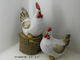 S017TC Unique Rooster Animal Garden Ornaments Weather Resistant supplier