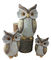 Lovely Hand Cast Clay Garden Animal Statues For Home Decoration supplier