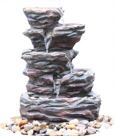 China Customized Carved Natural Rock Water Fountains For Garden Ornaments supplier