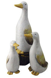 China Wonderful Duck Garden Ornaments And Statues With CE / GS Certification supplier