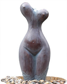 China Lady Sexy Shape Hand Cast Copper Water Fountains OEM Acceptable  supplier