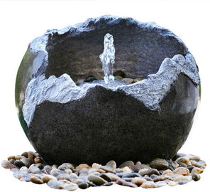 China Polised Finishing Modern Garden Fountains / Small Outdoor Fountains With Lights  supplier