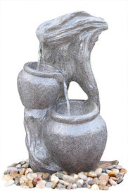 China Faux Rock Creek Tiered Outdoor Water Fountains With OEM Acceptable supplier