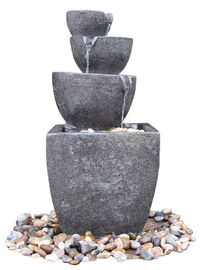 China Wonderful 4 - Tier Water Fountains , Outdoor Tiered Water Fountains For Backyard  supplier