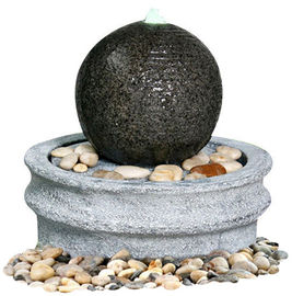 China Marble Ball Outdoor Sphere Water Fountains Outdoor / Indoor Sphere Garden Fountain supplier