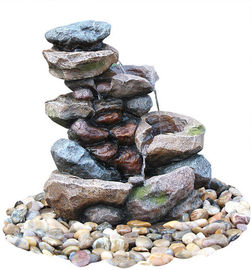 China Decorative Tower Hand Cast Rock Water Fountains OEM Acceptable supplier
