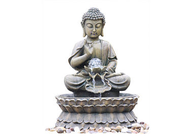 China Small Nature Brass Granite Buddha Statue Water Fountain For Home Decor supplier
