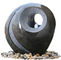 Fiberglass Outdoor Sphere Water Fountains With Pots / ball water feature fountain supplier